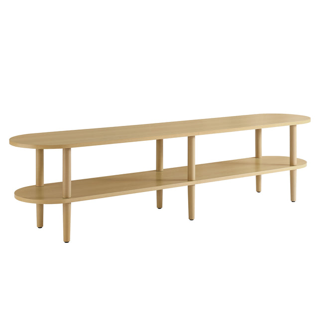 Modway EEI-7158 Torus Oval Wood TV Stand - Plaza Home Decor