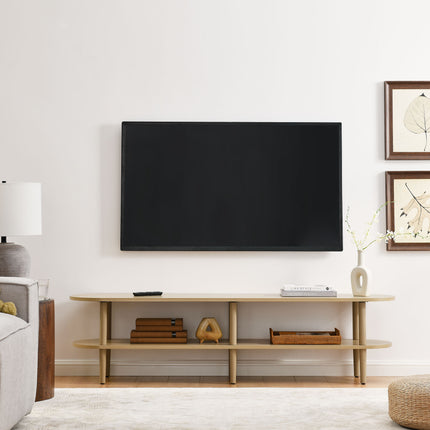 Modway EEI-7158 Torus Oval Wood TV Stand - Plaza Home Decor
