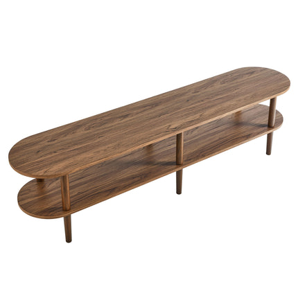 Modway EEI-7158 Torus Oval Wood TV Stand - Plaza Home Decor