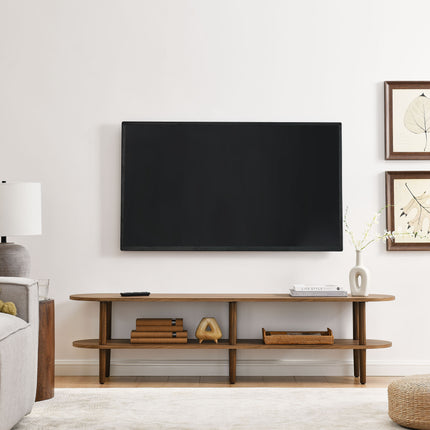 Modway EEI-7158 Torus Oval Wood TV Stand - Plaza Home Decor