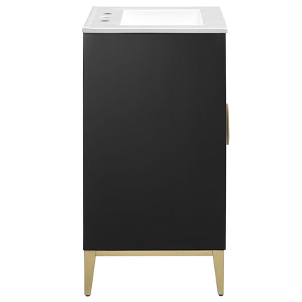 Modway EEI-7159 Beau 24" Wood Bathroom Vanity with Basin Modway