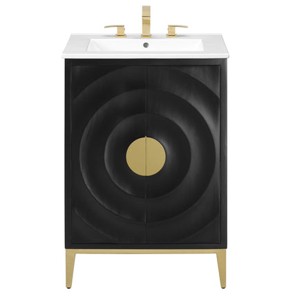 Modway EEI-7159 Beau 24" Wood Bathroom Vanity with Basin Modway