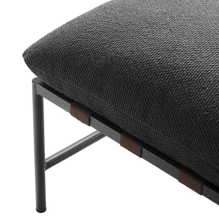Modway EEI-7292 Raya Outdoor Patio Boucle Lounge Chair and Ottoman Modway