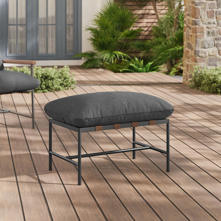 Modway EEI-7161 Raya Outdoor Patio Boucle Ottoman Modway
