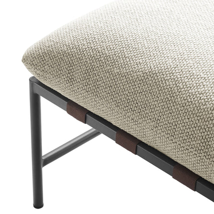 Modway EEI-7292 Raya Outdoor Patio Boucle Lounge Chair and Ottoman Modway
