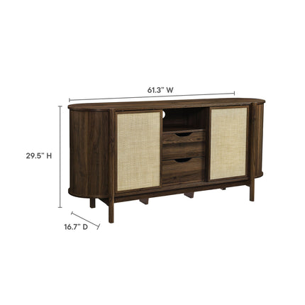 Modway EEI-7166 Reid 63" Curved Sideboard Modway