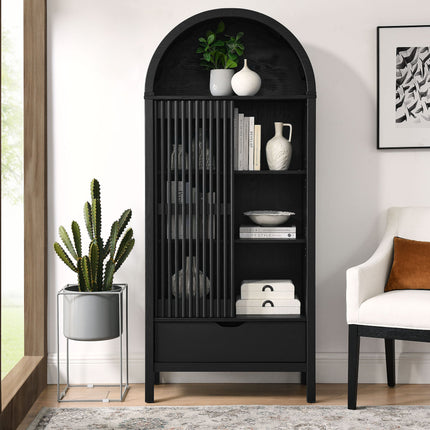 Modway EEI-7167 Vaughn 71" Arched Storage Display Cabinet Modway