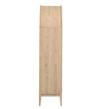 Modway EEI-7168 Nolan 74" Tall Wide Arched Storage Display Cabinet Modway