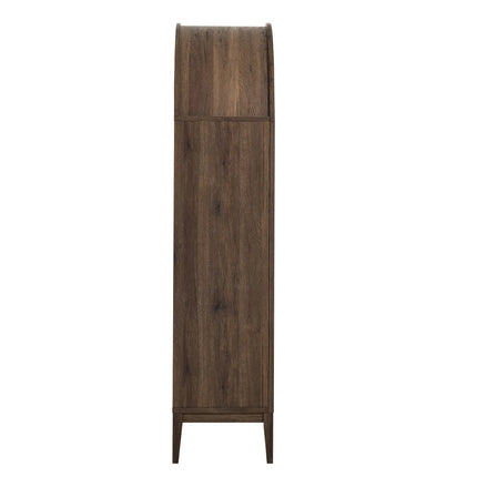 Modway EEI-7168 Nolan 74" Tall Wide Arched Storage Display Cabinet Modway