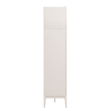 Modway EEI-7169 Nolan 74" Tall Wide Arched Storage Display Cabinet Bookshelf Modway