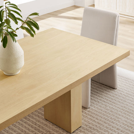 Modway EEI-7173 Piston 82" Rectangular Wood Dining Table Modway