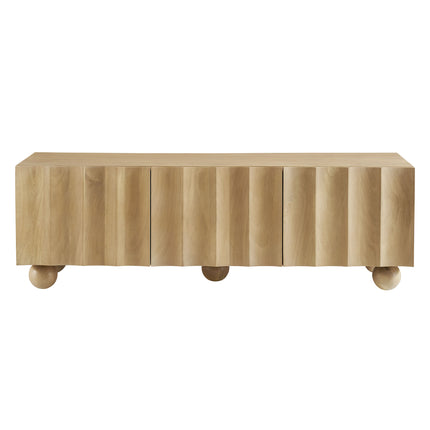 Modway EEI-7183 Sorren Scalloped 54" Wood TV Stand - Plaza Home Decor