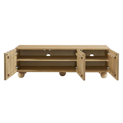 Modway EEI-7183 Sorren Scalloped 54" Wood TV Stand - Plaza Home Decor