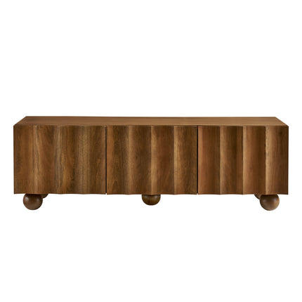 Modway EEI-7183 Sorren Scalloped 54" Wood TV Stand - Plaza Home Decor
