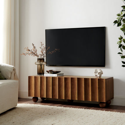 Modway EEI-7183 Sorren Scalloped 54" Wood TV Stand - Plaza Home Decor