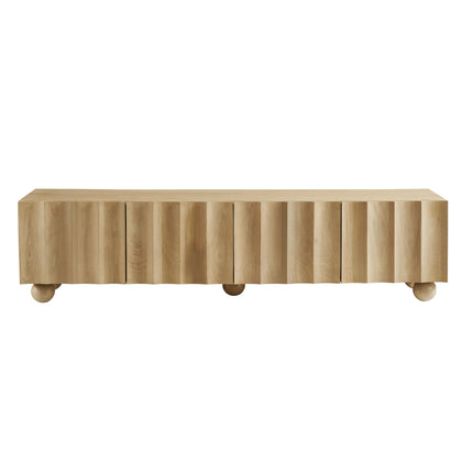Modway EEI-7184 Sorren Scalloped 71" Wood TV Stand - Plaza Home Decor