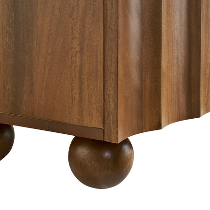Modway EEI-7184 Sorren Scalloped 71" Wood TV Stand - Plaza Home Decor