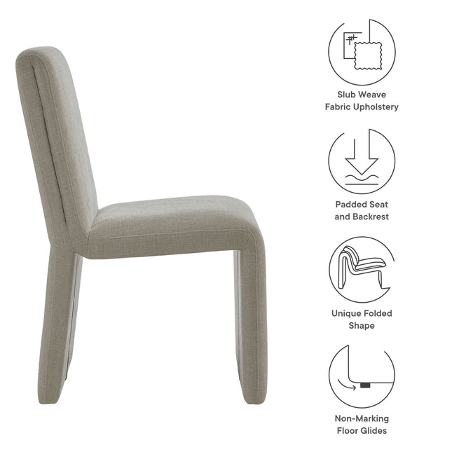 Modway EEI-7185 Emory Fabric Upholstered Dining Side Chair Modway