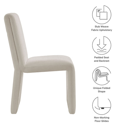 Modway EEI-7185 Emory Fabric Upholstered Dining Side Chair Modway