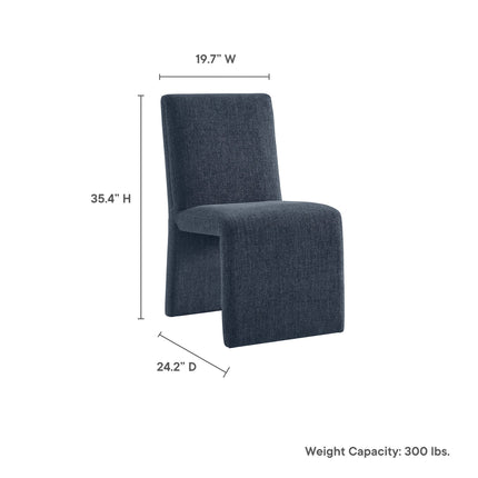 Modway EEI-7185 Emory Fabric Upholstered Dining Side Chair Modway