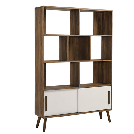 Modway EEI-7193 Transmit 45" Bookcase with Sliding Doors Modway