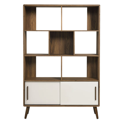 Modway EEI-7193 Transmit 45" Bookcase with Sliding Doors Modway
