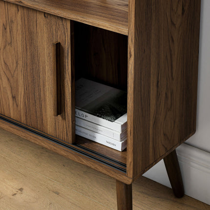Modway EEI-7193 Transmit 45" Bookcase with Sliding Doors Modway