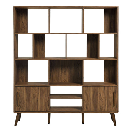 Modway EEI-7194 Transmit 59" Bookcase with Sliding Doors Modway