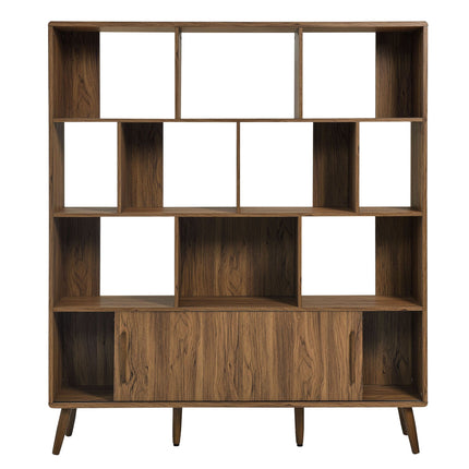 Modway EEI-7194 Transmit 59" Bookcase with Sliding Doors Modway