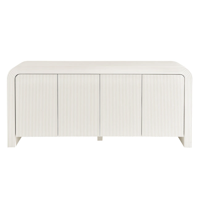 Modway EEI-7198 Waterflute 70" Fluted Sideboard Cabinet Modway