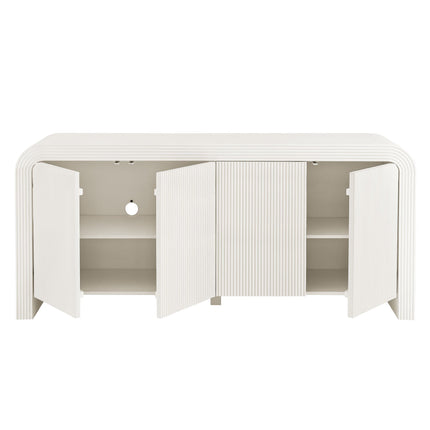Modway EEI-7198 Waterflute 70" Fluted Sideboard Cabinet Modway