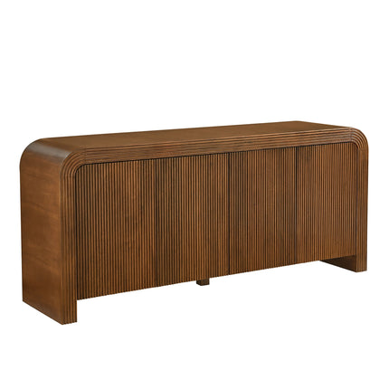 Modway EEI-7198 Waterflute 70" Fluted Sideboard Cabinet Modway