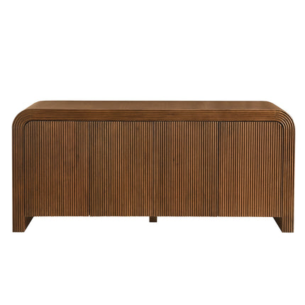 Modway EEI-7198 Waterflute 70" Fluted Sideboard Cabinet Modway