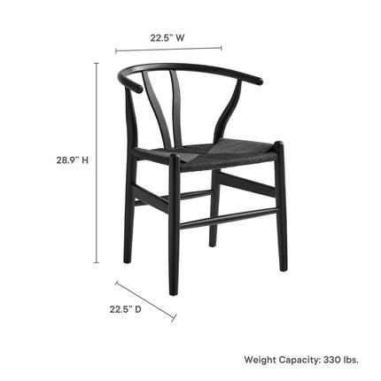 Modway EEI-7200 Amish 29" Wood Dining Chair Modway