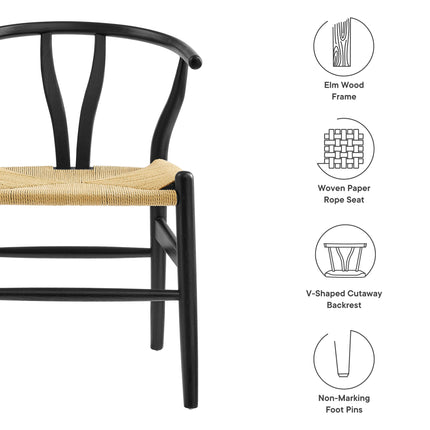 Modway EEI-7200 Amish 29" Wood Dining Chair Modway