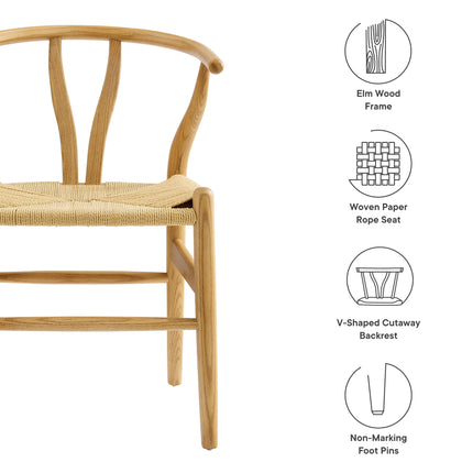 Modway EEI-7200 Amish 29" Wood Dining Chair Modway