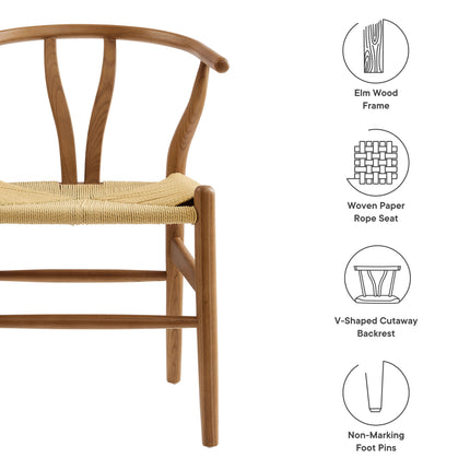 Modway EEI-7200 Amish 29" Wood Dining Chair Modway