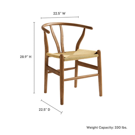 Modway EEI-7200 Amish 29" Wood Dining Chair Modway