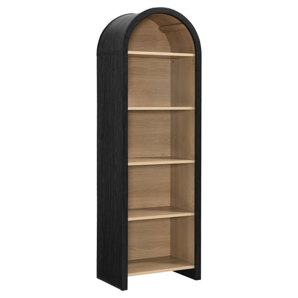 Modway EEI-7201 Evie Arched Narrow Bookcase Display Cabinet Modway
