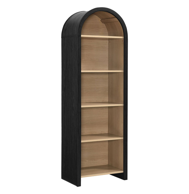 Modway EEI-7201 Evie Arched Narrow Bookcase Display Cabinet Modway