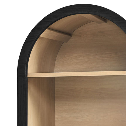 Modway EEI-7201 Evie Arched Narrow Bookcase Display Cabinet Modway