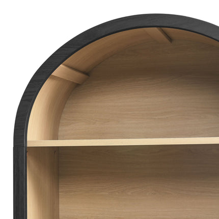 Modway EEI-7202 Evie Arched Wide Bookcase Display Cabinet Modway