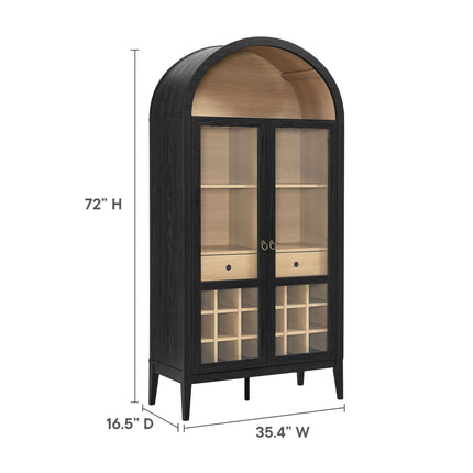 Modway EEI-7203 Nolan Arched Bar Cabinet Modway