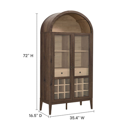 Modway EEI-7203 Nolan Arched Bar Cabinet Modway