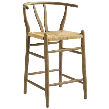 Modway EEI-7206 Amish Wood Counter Stool Modway