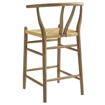 Modway EEI-7206 Amish Wood Counter Stool Modway