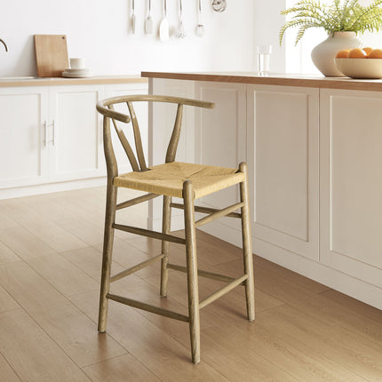 Modway EEI-7206 Amish Wood Counter Stool Modway