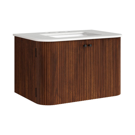 Modway EEI-7208 Zia 30" Wall-Mount Bathroom Vanity with Marble Sink Modway