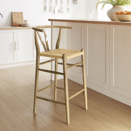 Modway EEI-7210 Amish Wood Bar Stool Modway
