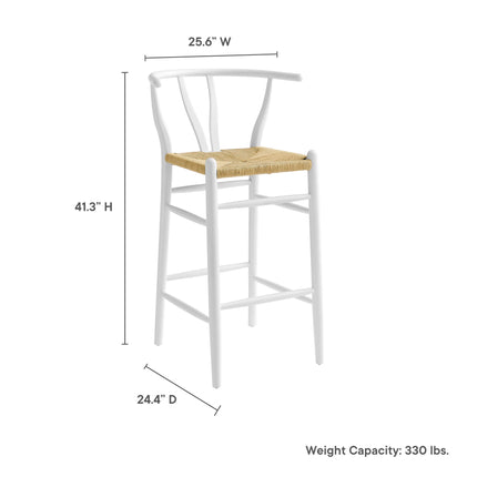 Modway EEI-7210 Amish Wood Bar Stool Modway
